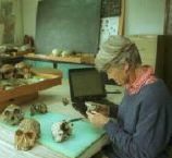 Leakey at desk